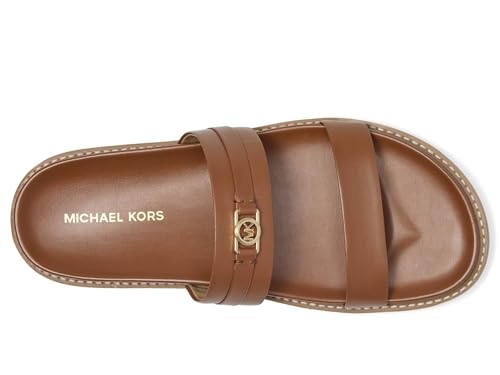 Michael Kors Women's Mandy Flat Sandal Slide for Casual Wear
| Michael Kors Women's Mandy Flat Sandal Slide with Adjust