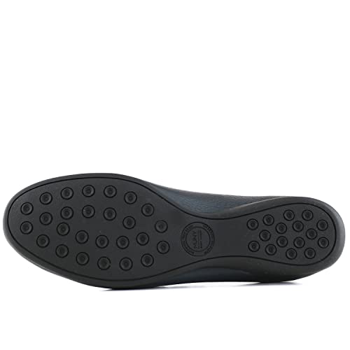 Genuine Leather Women's Slip On Buckle Loafers for Casual Wear
| Comfortable Genuine Leather Women's Loafers with Buckl