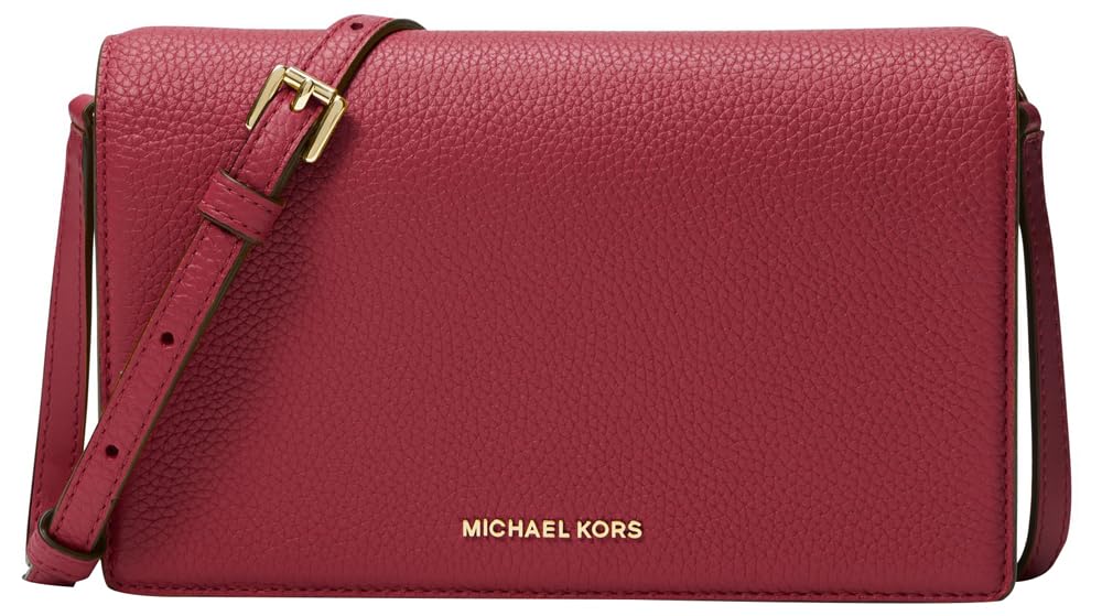 Michael Kors Jet Set Medium Flap Crossbody Bag for Women Travel Everyday Chic Fashion Statement Compact Size