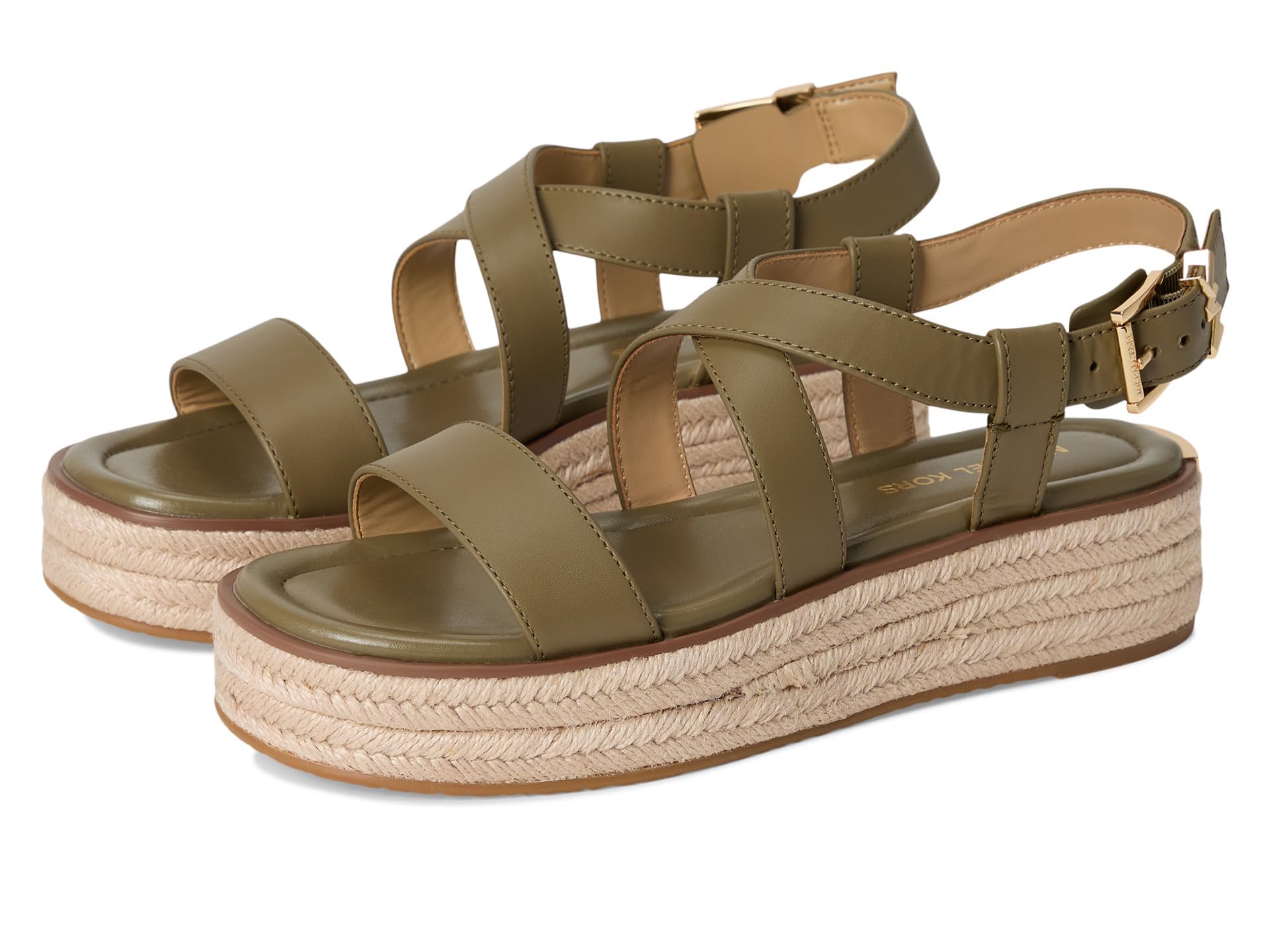 Michael Kors Women's Espadrille Sandal + Comfort + Beach Vacation + Stylish + Slip-On + Multiple Colors + Size 7 US + Su